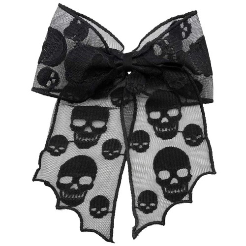 Kreepsville 666 hair bow skull - 666,