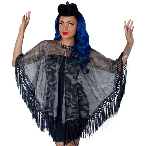 Kreepsville 666 fringed sheer - fringed,