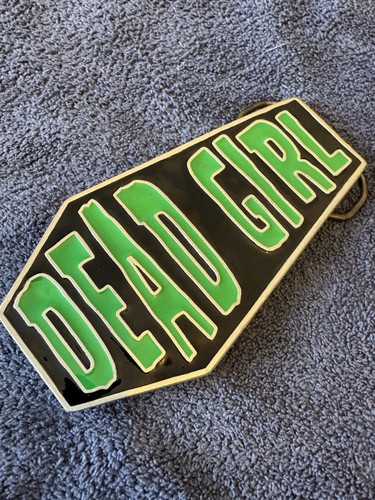 Dead girl coffin - belt, buckle