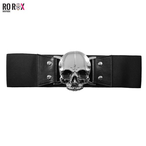 Kreepsville 666 skull belt - kreepsville,