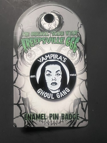 Kreepsville 666 vampira skull - vampira,