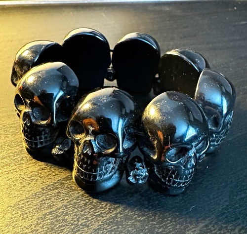 Kreepsville 666 black skull - kreepsville,